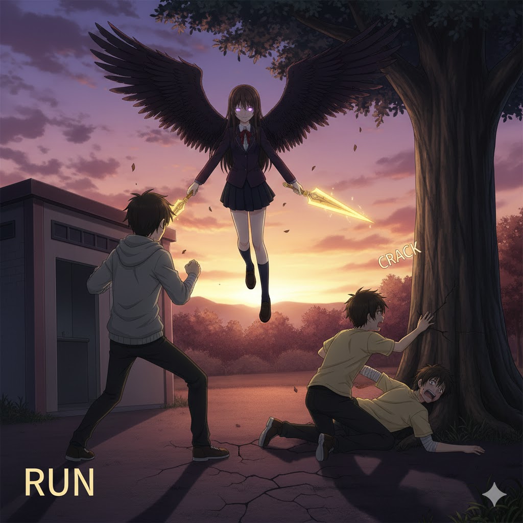 Yuuma Amano confrontation.